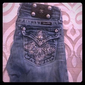 Miss Me (Girls) Boot Cut Jeans Size 14